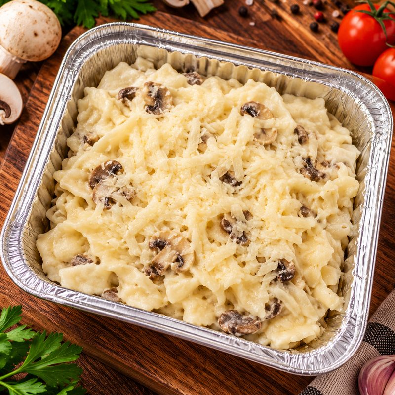 Лазанья грибная